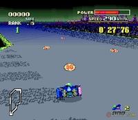 une photo d'Ã©cran de F-Zero sur Nintendo Super Nes